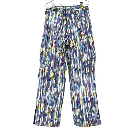 LL Bean Girls 18 / woman 6 Snow Pants Girls Glacier Summit Purple Multicolour - Picture 1 of 9